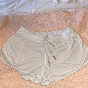 White lululemon shorts!